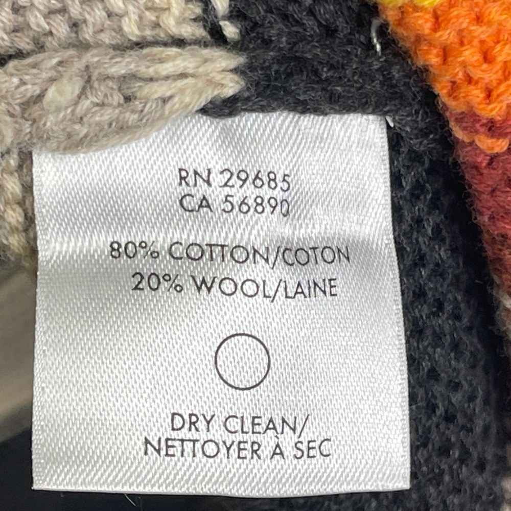 Pendleton Longline Open Front Cardigan Cotton Woo… - image 8